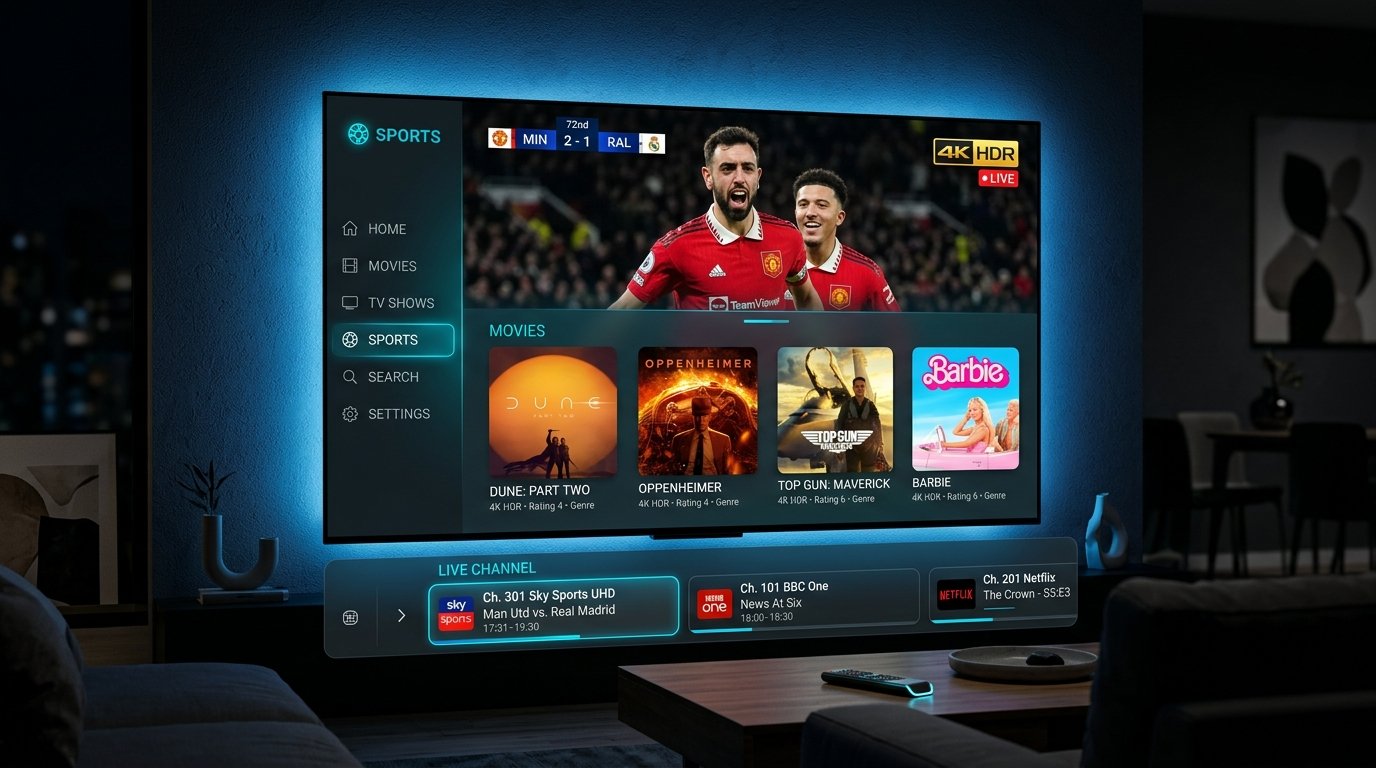 Installation King 365 IPTV sur Smart TV et Android