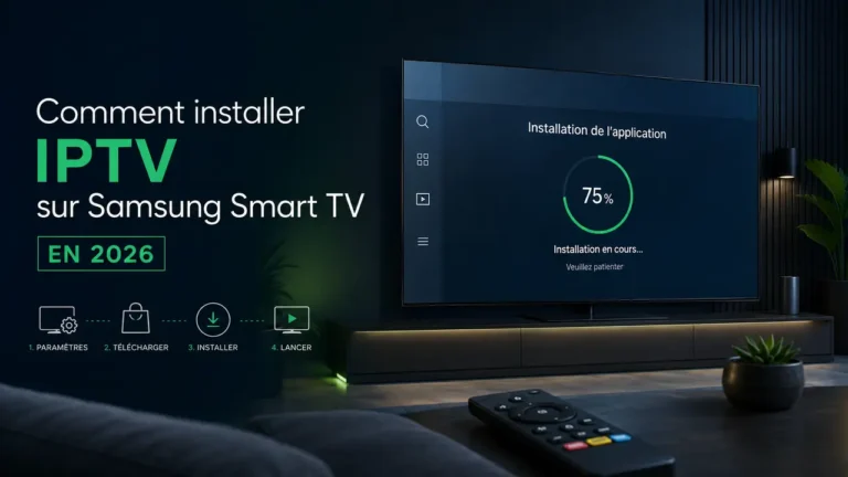Installer IPTV sur TV Samsung en 2026